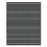 Geometric Modern Striped Black White Striped Geometric Area Rug