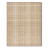 Geometric Modern Beige Grid Woven Area Rug