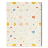 Multi-color and Patterns Playful Multi-Color Polka Dot Area Rug