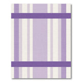 Purple Plaid Checkered Area Rug