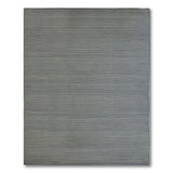 Black White Herringbone Woven Area Rug