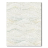 Beige Soft Wave Area Rug