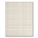 Plaid Beige Plaid Woven Area Rug