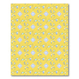 Vibrant Yellow Blue Geometric Diamond Area Rug
