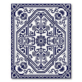 Navy Traditional Persian Navy Blue Traditional Persian Area Rug