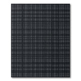 Black White Plaid Geometric Area Rug