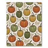 Autumn Pumpkin Patch Multi-Color Area Rug