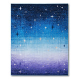 Starry Night Sky Ombre Area Rug
