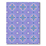 Purple Geometric Persian Motif Area Rug