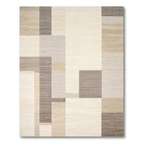 Geometric Modern Modern Geometric Beige Neutral Area Rug