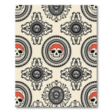 Ornate Baroque Skull Medallion Rug