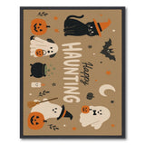 Happy Haunting Halloween Area Rug