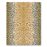 Wild Leopard Print Area Rug