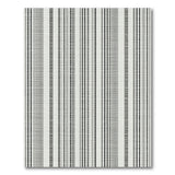 Black and White Black White Vertical Stripe Area Rug