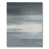 Geometric Modern Modern Grey Ombre Stripe Area Rug
