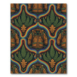 Rainbow Jacket Fern Area Rug