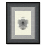 Concentric Frame Abstract Geometric Rug
