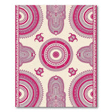 Vibrant Pink Mandala Heritage Rug