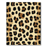 Brown and Tan Tan Leopard Print Area Rug