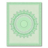 Ornate Green Mandala Area Rug