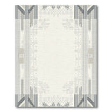 Heritage Tribal Grey Heritage Tribal Geometric Area Rug