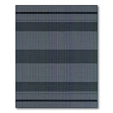 Grey Geometric Striped Area Rug