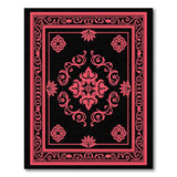 Red Ornate Traditional Persian Area Rug