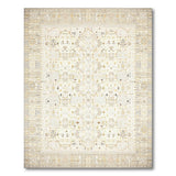 Beige Traditional Persian Area Rug