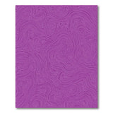 Purple Swirl Abstract No. 7 Area Rug