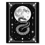 Mystic Serpent Moon Area Rug
