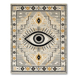 Evil Eye Heritage Tribal Area Rug