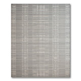 Modern Grey Textured Weave Area Rug