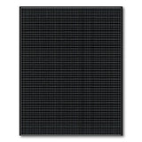 Black and White Modern Black White Grid Geometric Area Rug