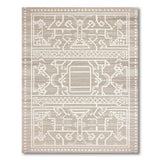 Beige Heritage Tribal Geometric No. 3 Area Rug