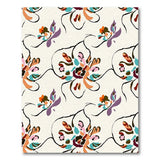 Vibrant Abstract Floral Multi-Color Area Rug