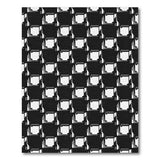 Black White Geometric Modern No. 10 Area Rug