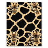 Giraffe Spot Pattern Area Rug