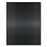 Black and White Black White Halftone Dot Grid Area Rug