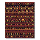 Southwestern Tribal Arrow Geometric Area Rug
