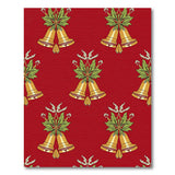 Golden Bells Holly Red Area Rug