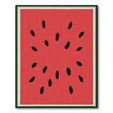 Watermelon Slice Area Rug