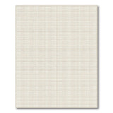 Subtle Beige Grid Pattern Area Rug