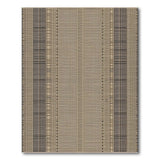 Beige Grid Geometric Woven Area Rug