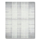 Black and White Geometric Modern Black White Dotted Geometric Area Rug