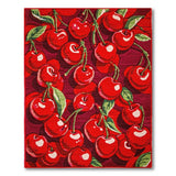 Vibrant Cherry Cluster Area Rug