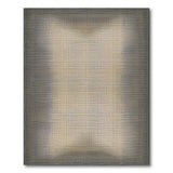 Black White Gradient Dot Geometric Rug