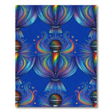Rainbow Microphone Stage Area Rug