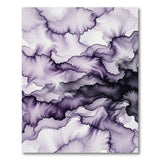 Ethereal Purple Watercolor Area Rug