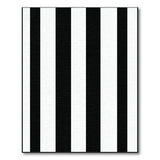 Bold Vertical Black and White Bold Black White Vertical Striped Area Rug