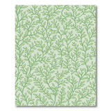 Elegant Green Vine Leaf Area Rug